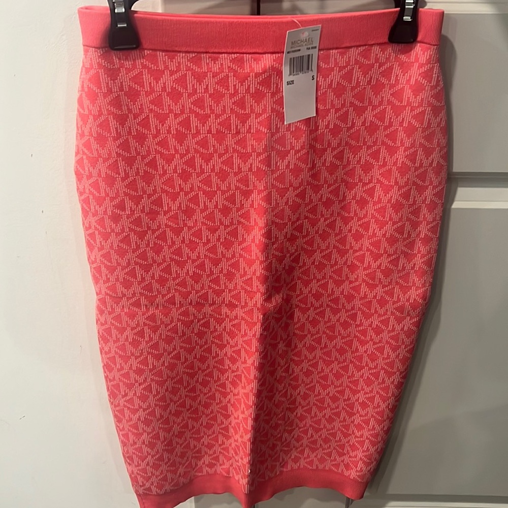Michael Kors Tea Rose Pencil Skirt